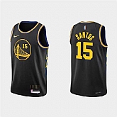 Golden State Warriors #15 Gui Santos 2022 Black Stitched Basketball Jersey Dzhi,baseball caps,new era cap wholesale,wholesale hats
